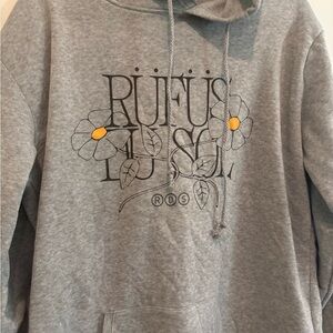 Gray Graphic Hoodie